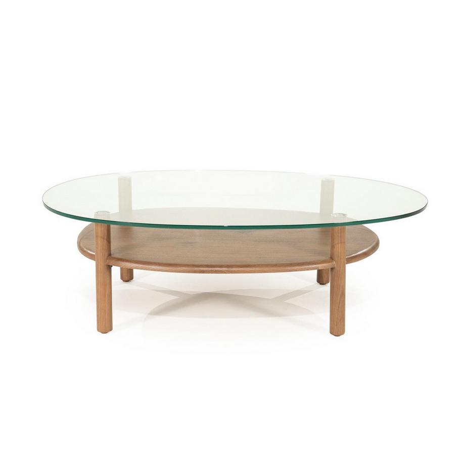 mutoni Table basse Cleo marron clair 102x73  
