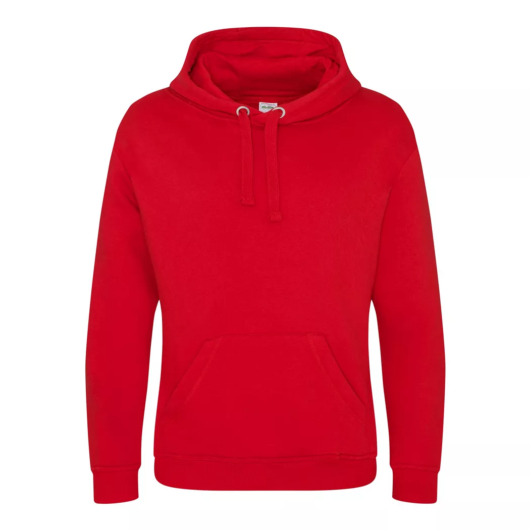 AWDis - Just Hoods Kapuzenpullover, für Herren, Rot Bunt, Größe XXL