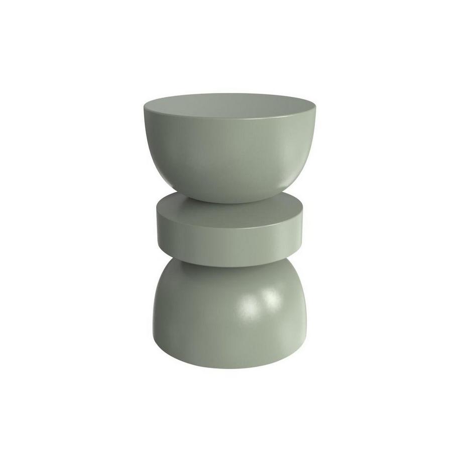 Vente-unique Table d'appoint en métal - Vert - TUVAMI  