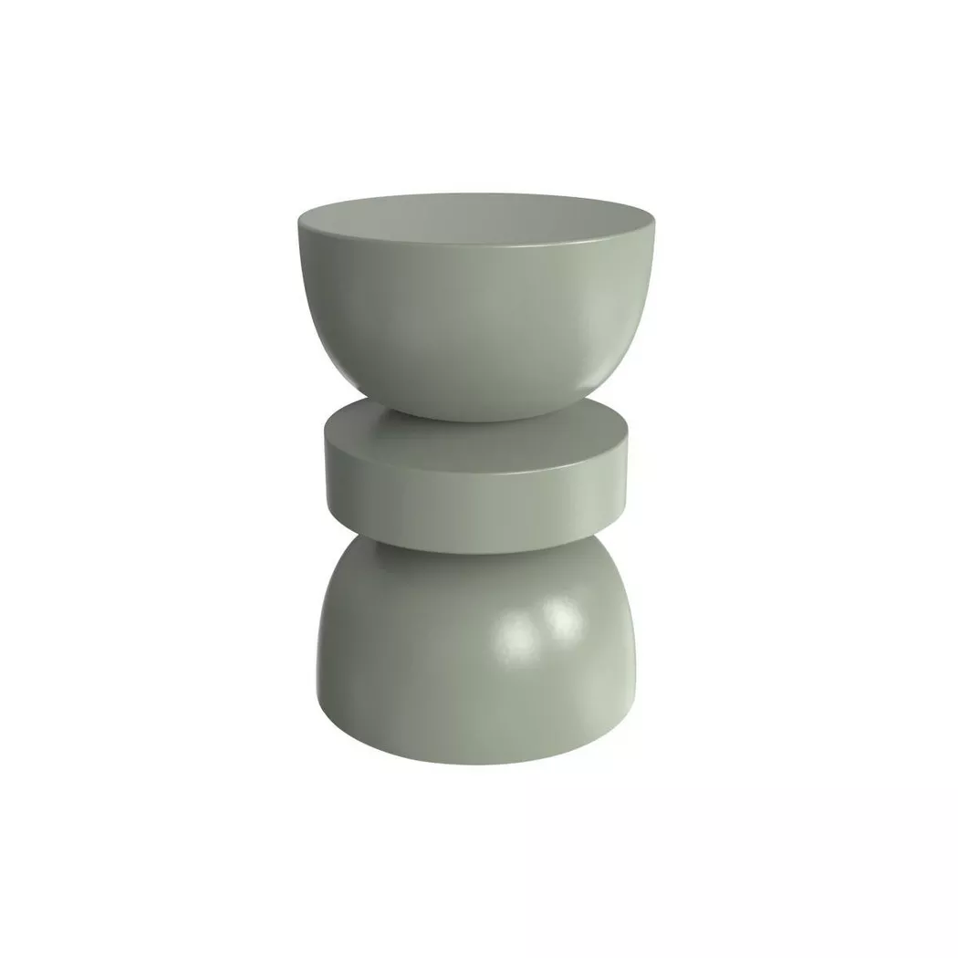 Vente-unique - Beistelltisch aus Metall - Grün - TUVAMI, One Size