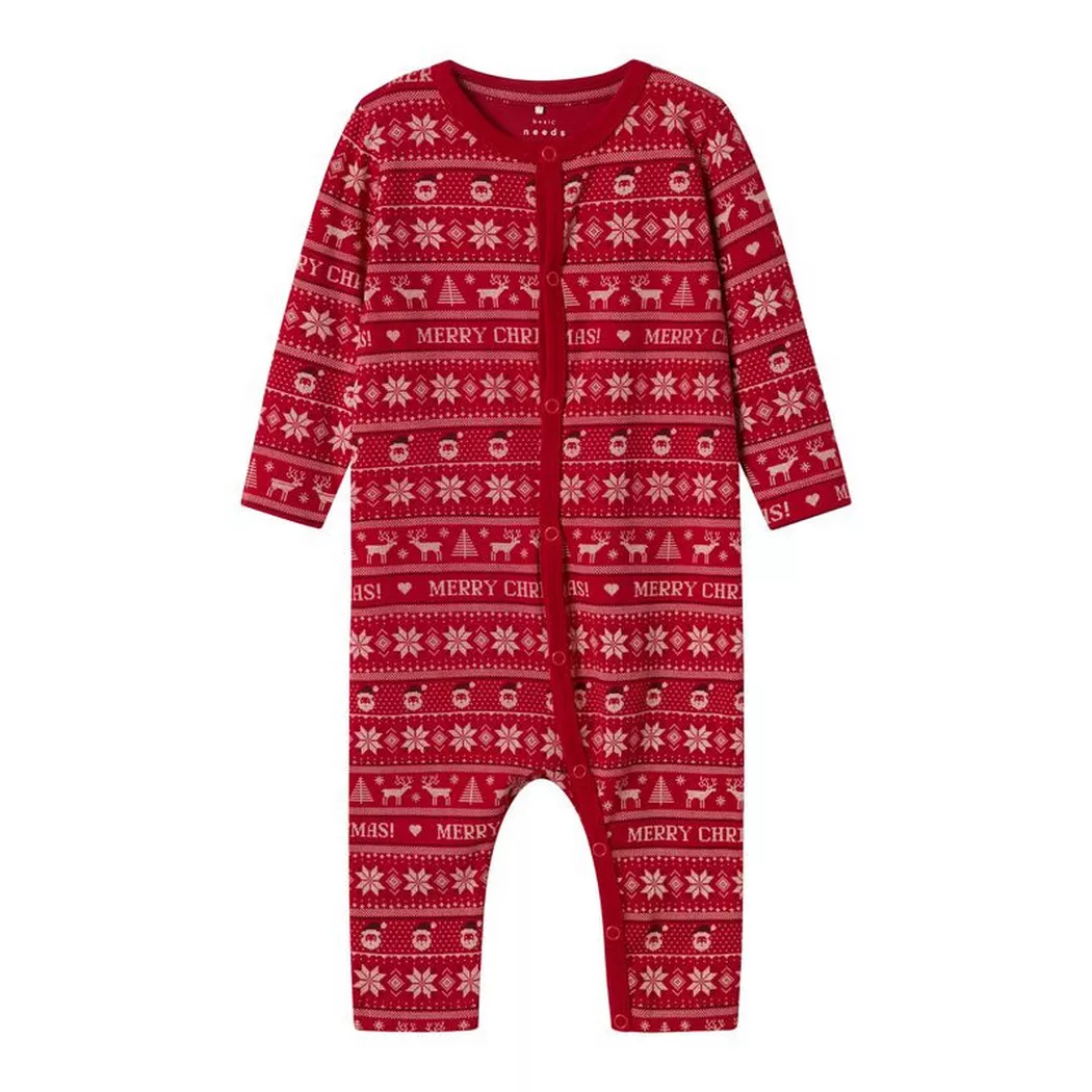 Name It - Babybody Weihnachten, 86, Rot