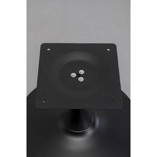 KARE Design Struttura del tavolino Schickeria nero rotondo 60  