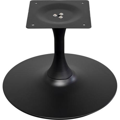 KARE Design Struttura del tavolino Schickeria nero rotondo 60  