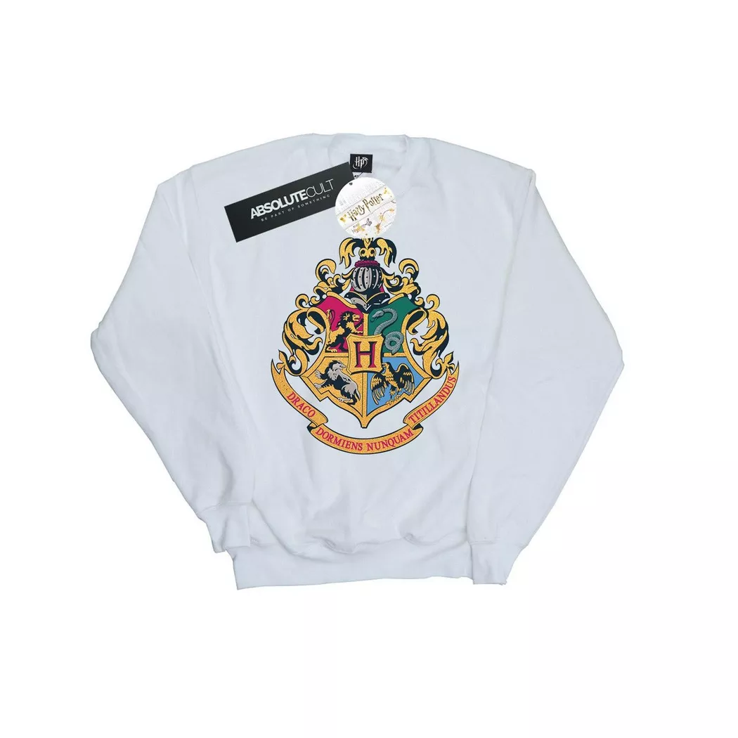 HARRY-POTTER - Hogwarts Sweatshirt, für Herren, Weiss, Größe 4XL