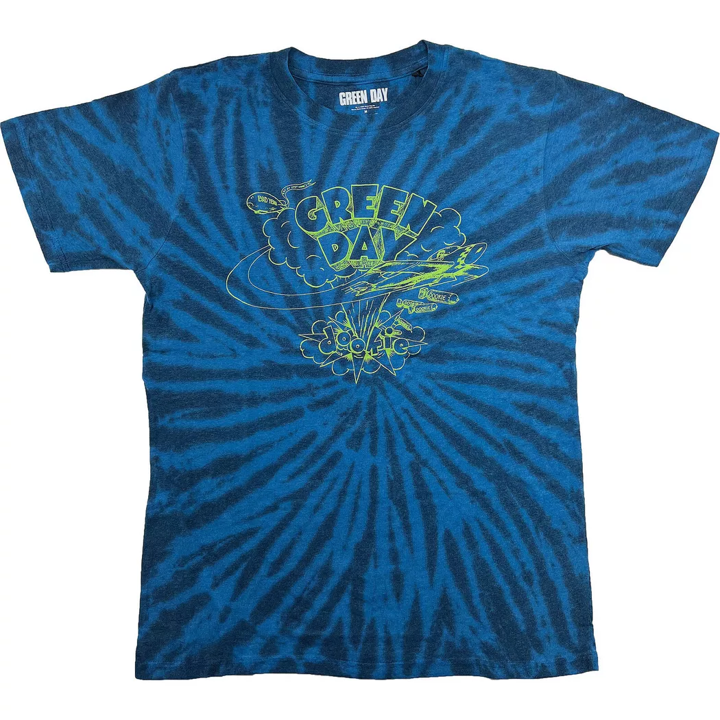 Green Day - Dookie TShirt, für Damen, Blau, Größe L