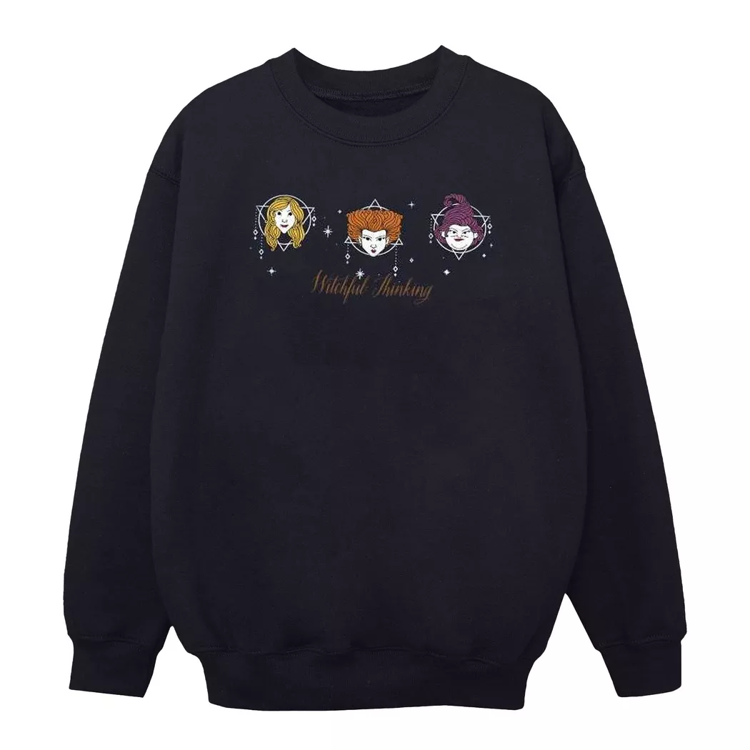 Disney - Hocus Pocus Witchful Thinking Sweatshirt, für Damen, Marine, Größe XXL