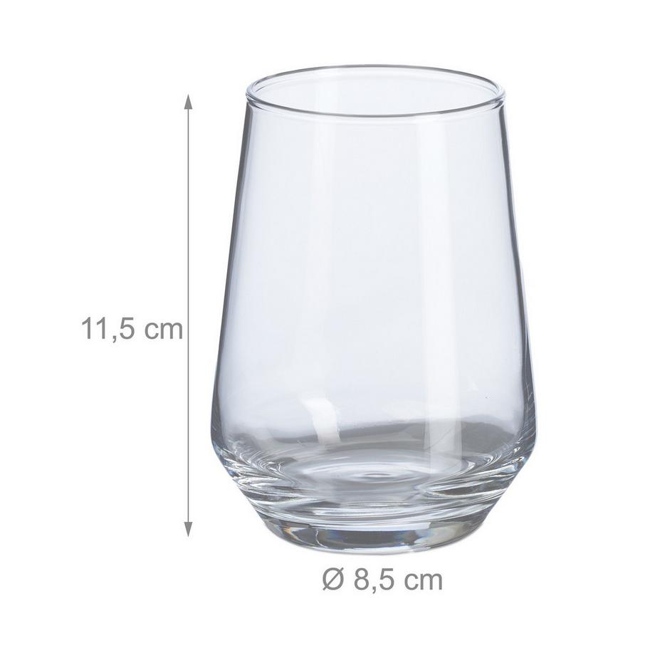 Northio Confezione da 6 bicchieri  