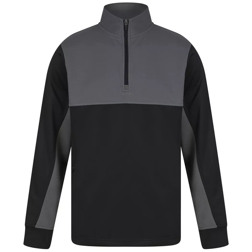 Finden & Hales - Trainingsjacke mit kurzem Reißverschluss, 104, Schwarz