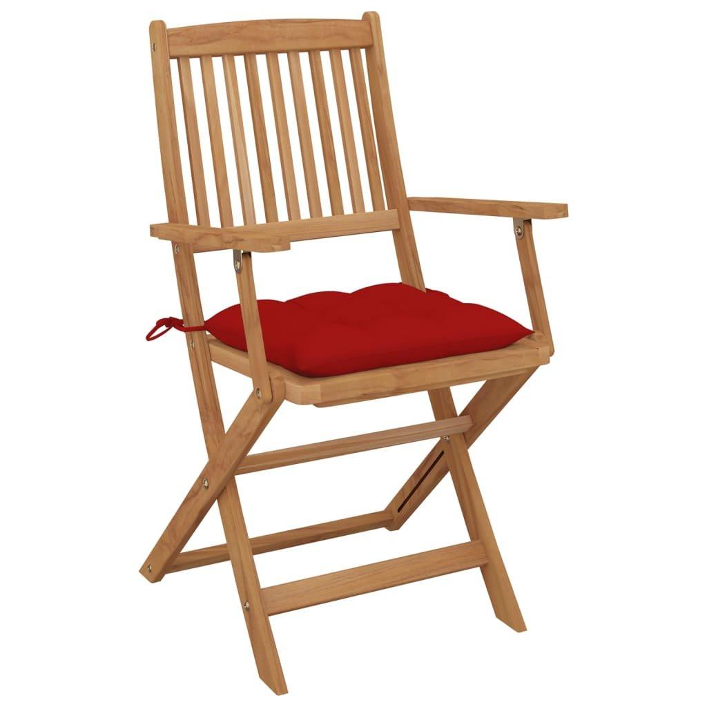 VidaXL Chaise de jardin bois  