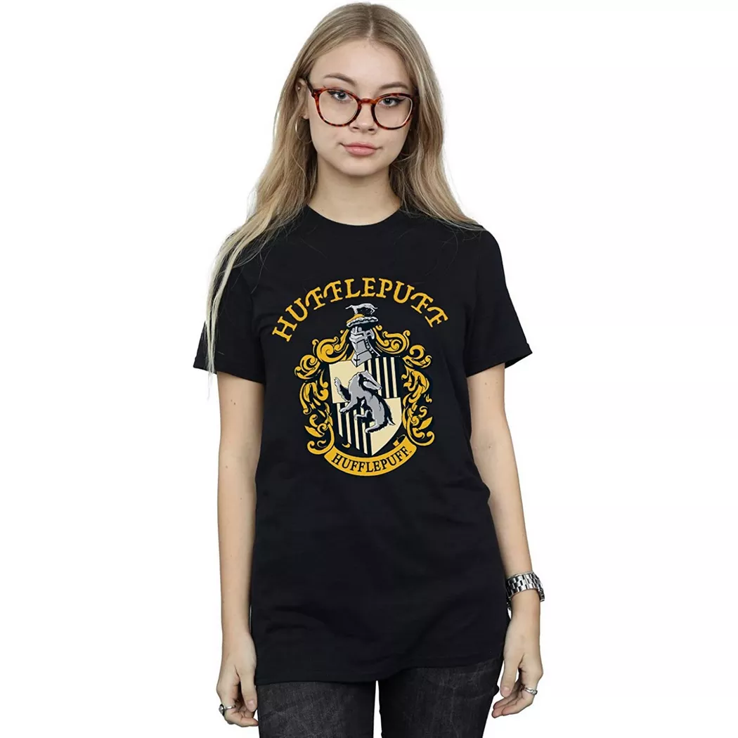 HARRY-POTTER - TShirt, für Damen, Schwarz, Größe S