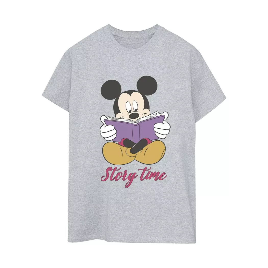 Disney - Story Time TShirt, für Damen, Grau, Größe S