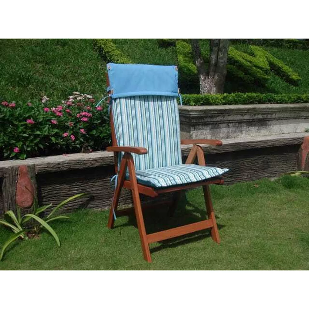 mutoni - Sitzkissen Stockholm 48x45, One Size, Blau