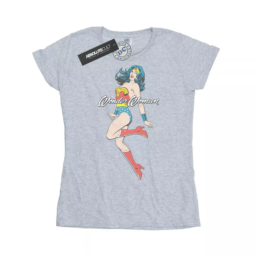 DC COMICS - TShirt, für Damen, Grau, Größe XXL