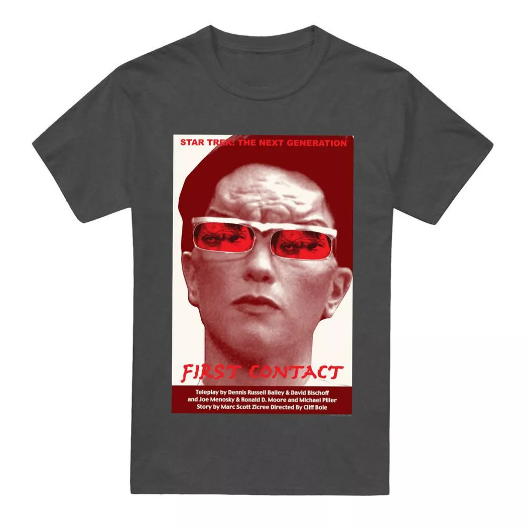 Star Trek - The Next Generation Season 4 Episode 15 TShirt, für Damen, Charcoal Black, Größe XL