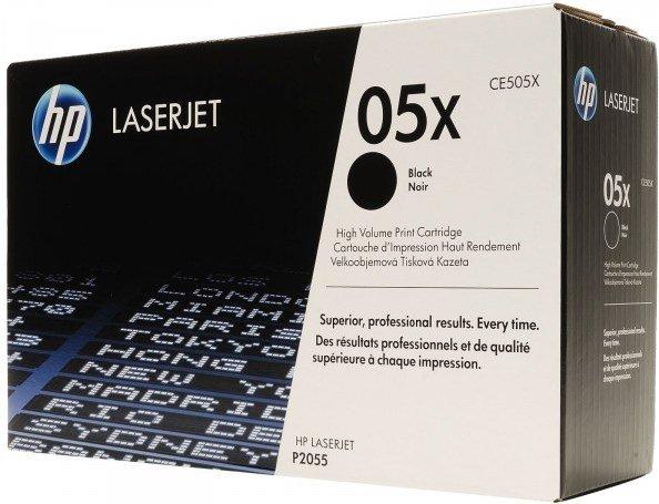 Hewlett-Packard  HP Toner-Modul 05X schwarz CE505X LaserJet P2055 6500 Seiten 