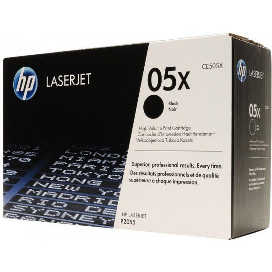 HEWLETT PACKARD  HP Toner-Modul 05X schwarz CE505X LaserJet P2055 6500 Seiten 