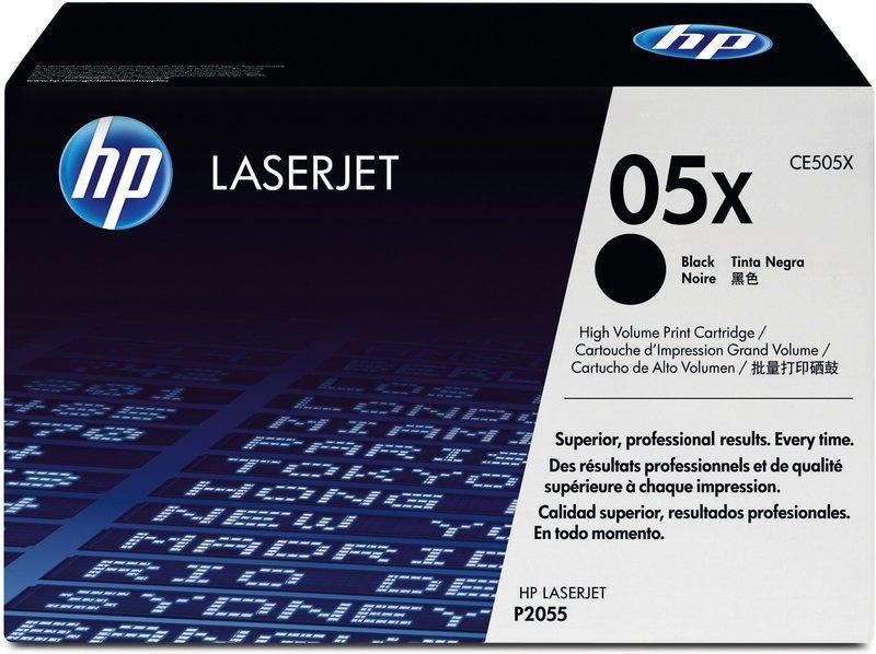 Hewlett-Packard  HP Toner-Modul 05X schwarz CE505X LaserJet P2055 6500 Seiten 