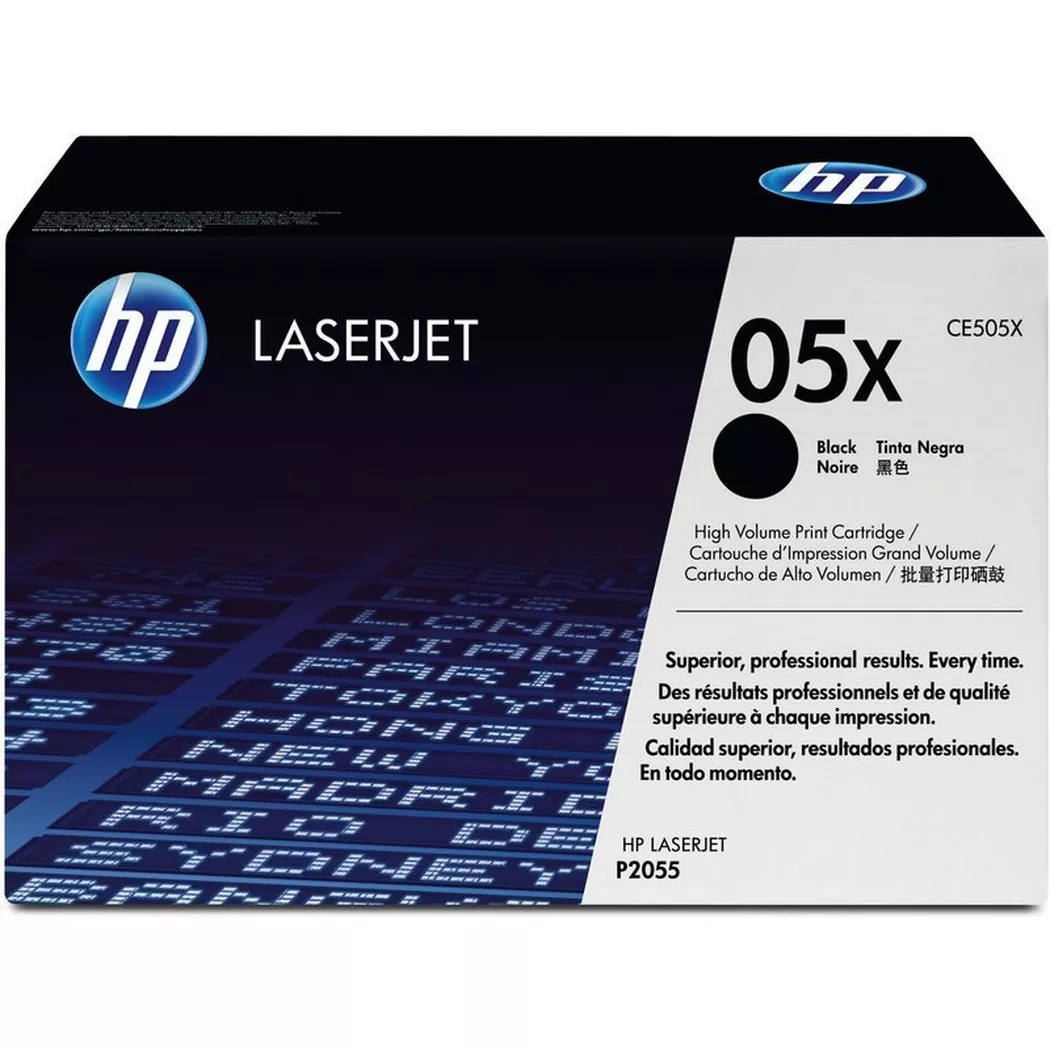 Hewlett-Packard – HP Toner-Modul 05X schwarz CE505X LaserJet P2055 6500 Seiten, Schwarz, One Size