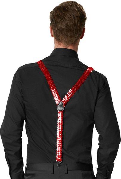 Tectake Pailletten Hosenträger  