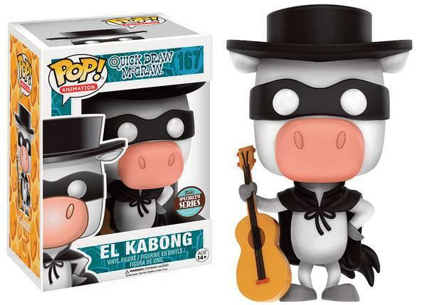 Funko  Quick Draw McGraw POP! Animation Vinyl Figur Specialty Series El Kabong 