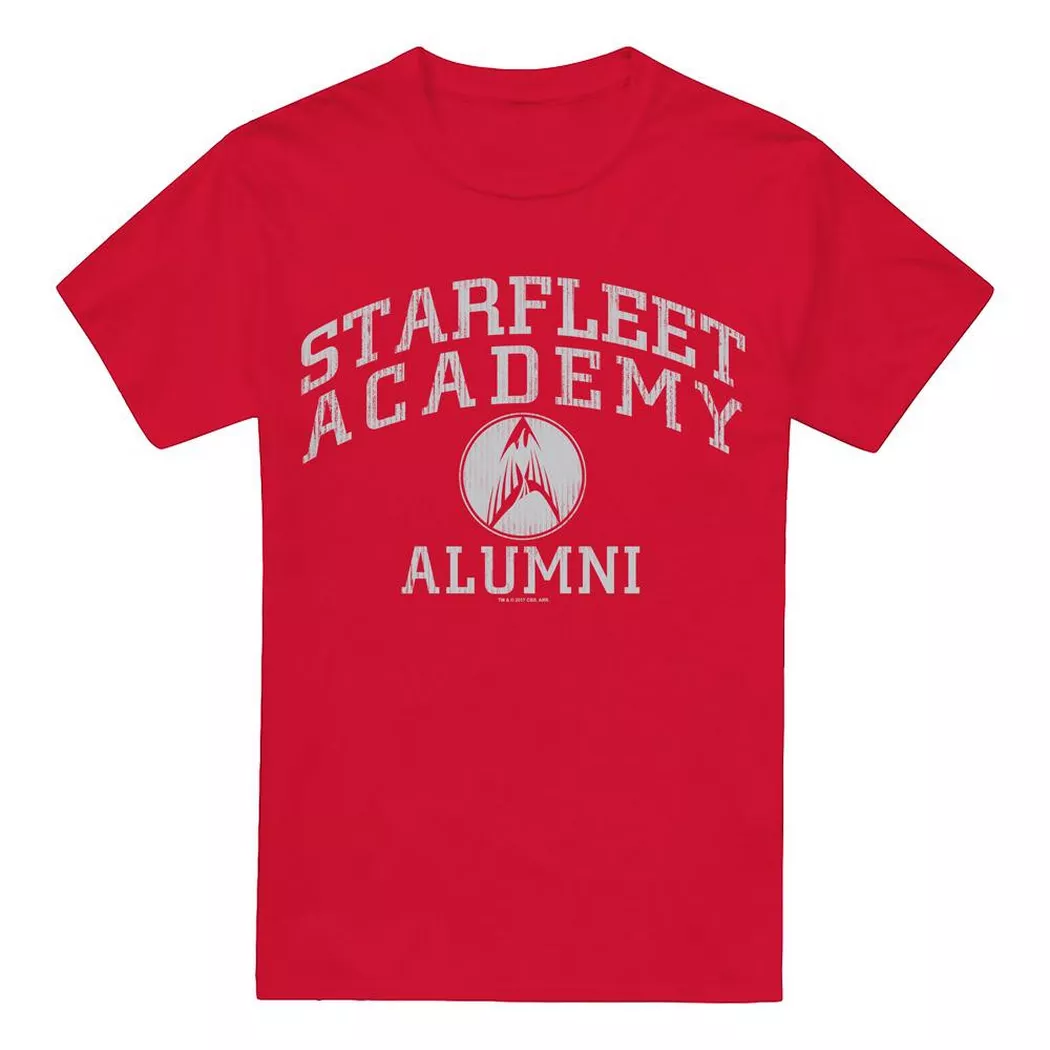 Star Trek - Alumni TShirt, für Herren, Rot Bunt, Größe 4XL