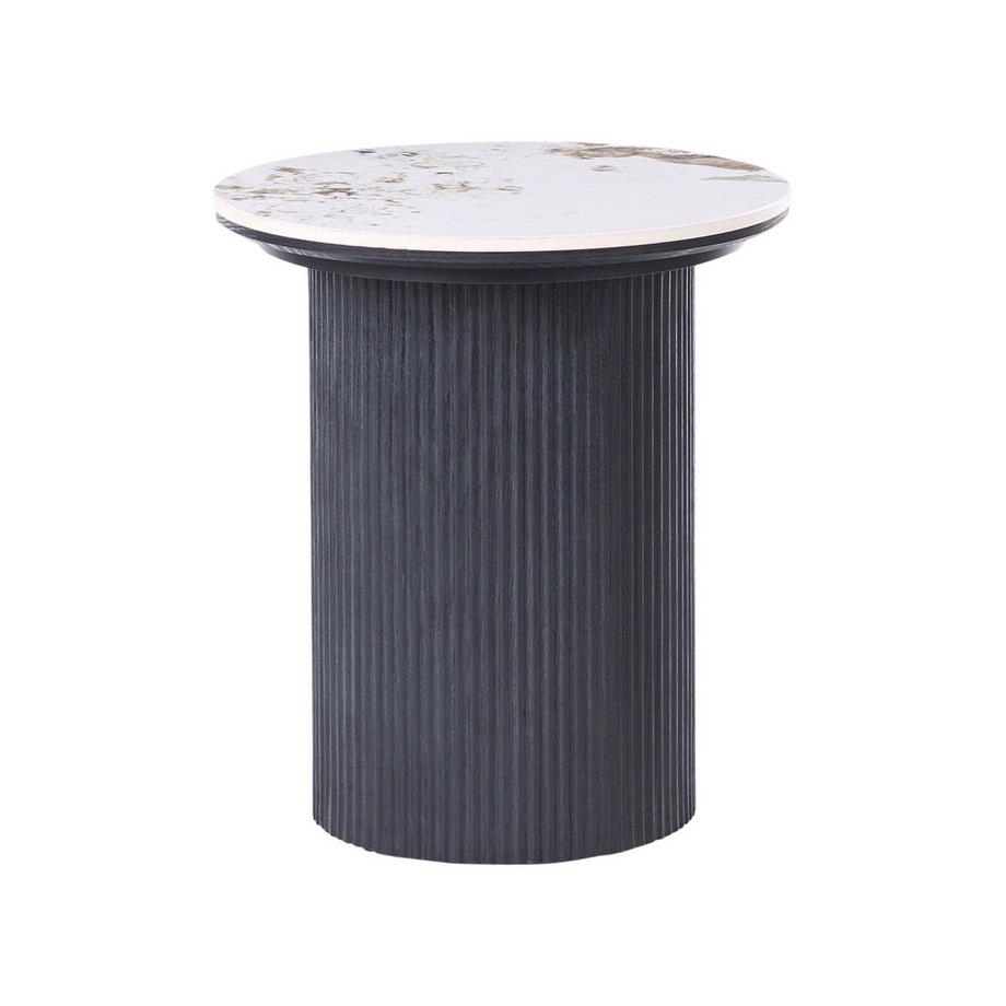 Beliani Beistelltisch aus Keramik Modern DORA  