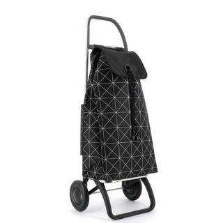 ROLSER Chariot de marché STAR MF 2 noir/blanc IMX365-N/B)  