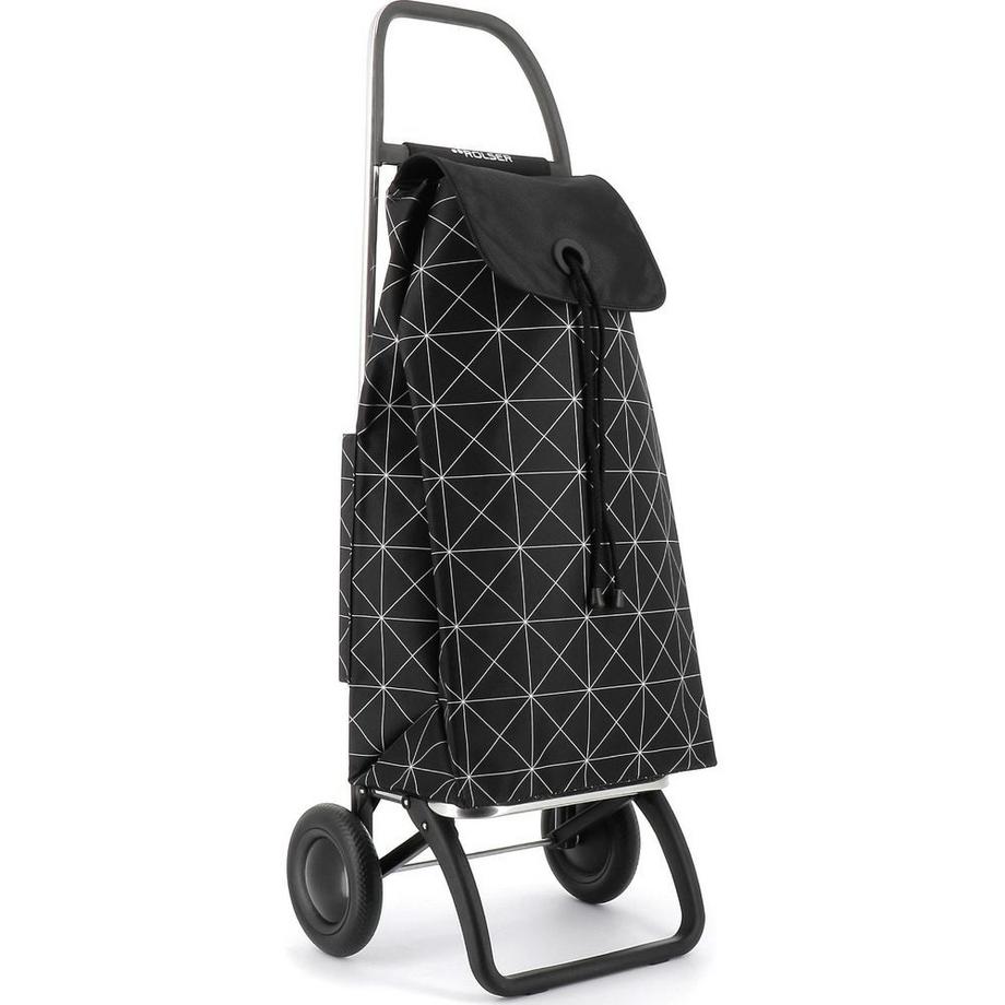 ROLSER Chariot de marché STAR MF 2 noir/blanc IMX365-N/B)  