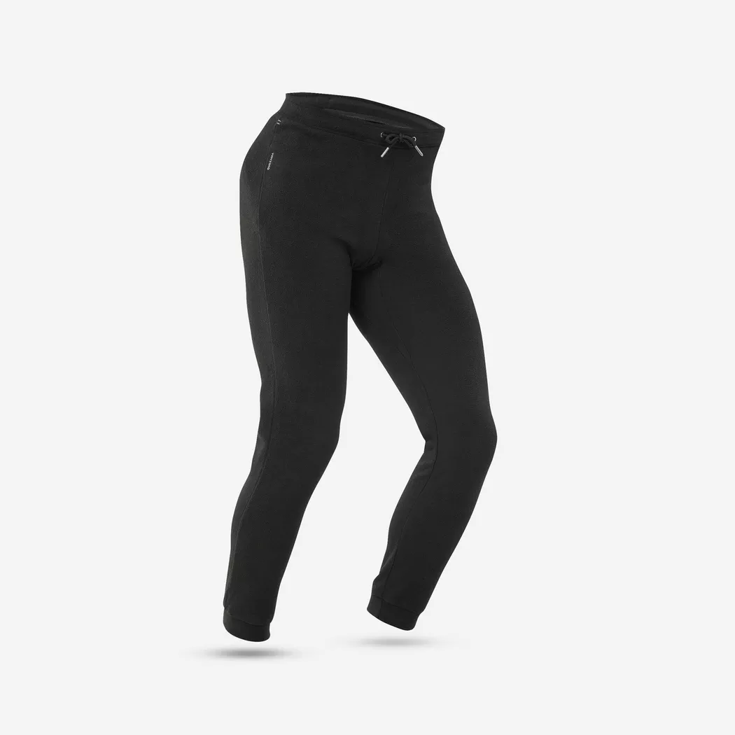 QUECHUA - Leggings - MH100, M, Charcoal Black