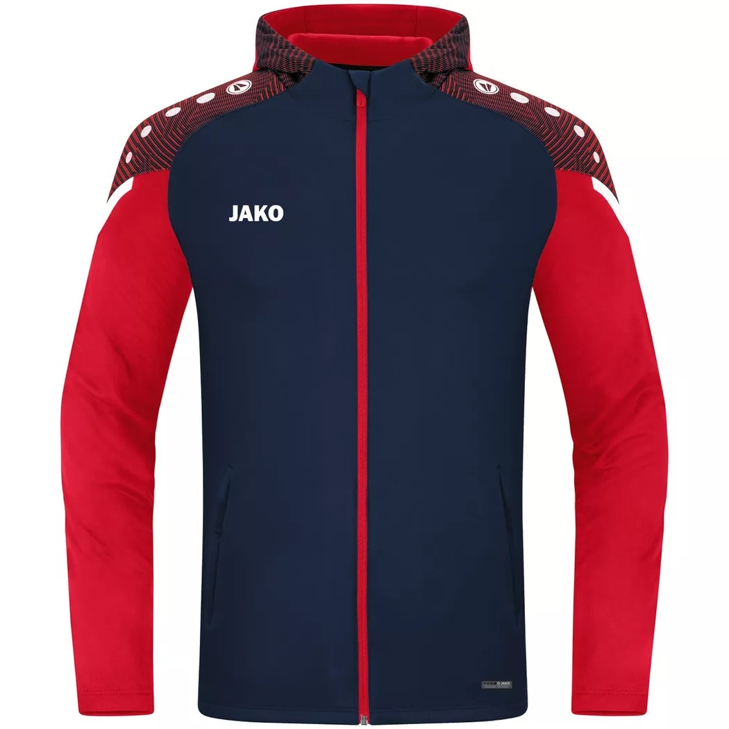 Jako - kinder-trainingsjacke mit kapuze performance, 7-8A