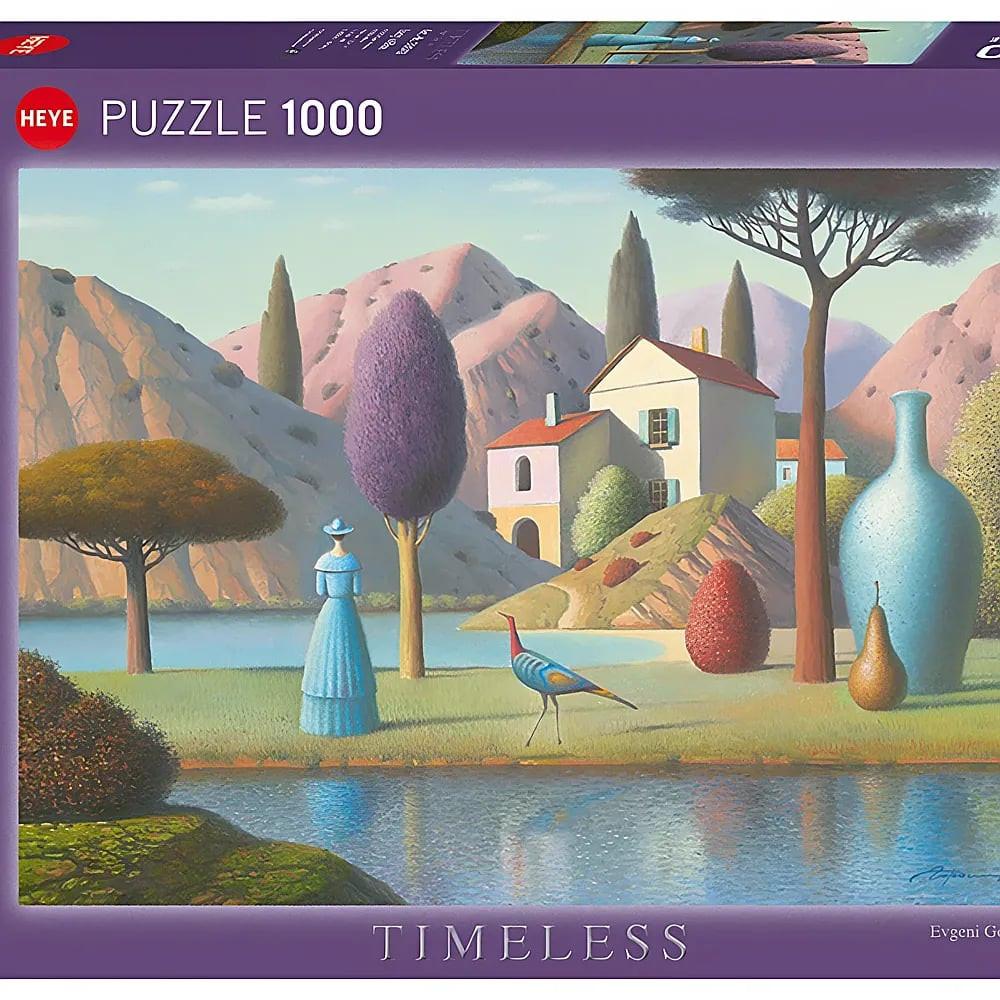 Image of Puzzle Lady in Blue (1000Teile)
