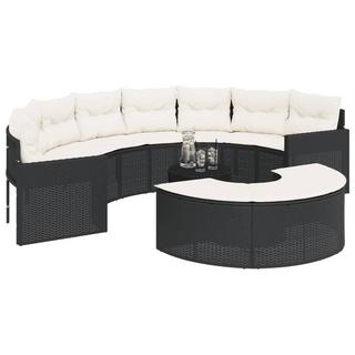 VidaXL Garten-sofagarnitur poly-rattan  