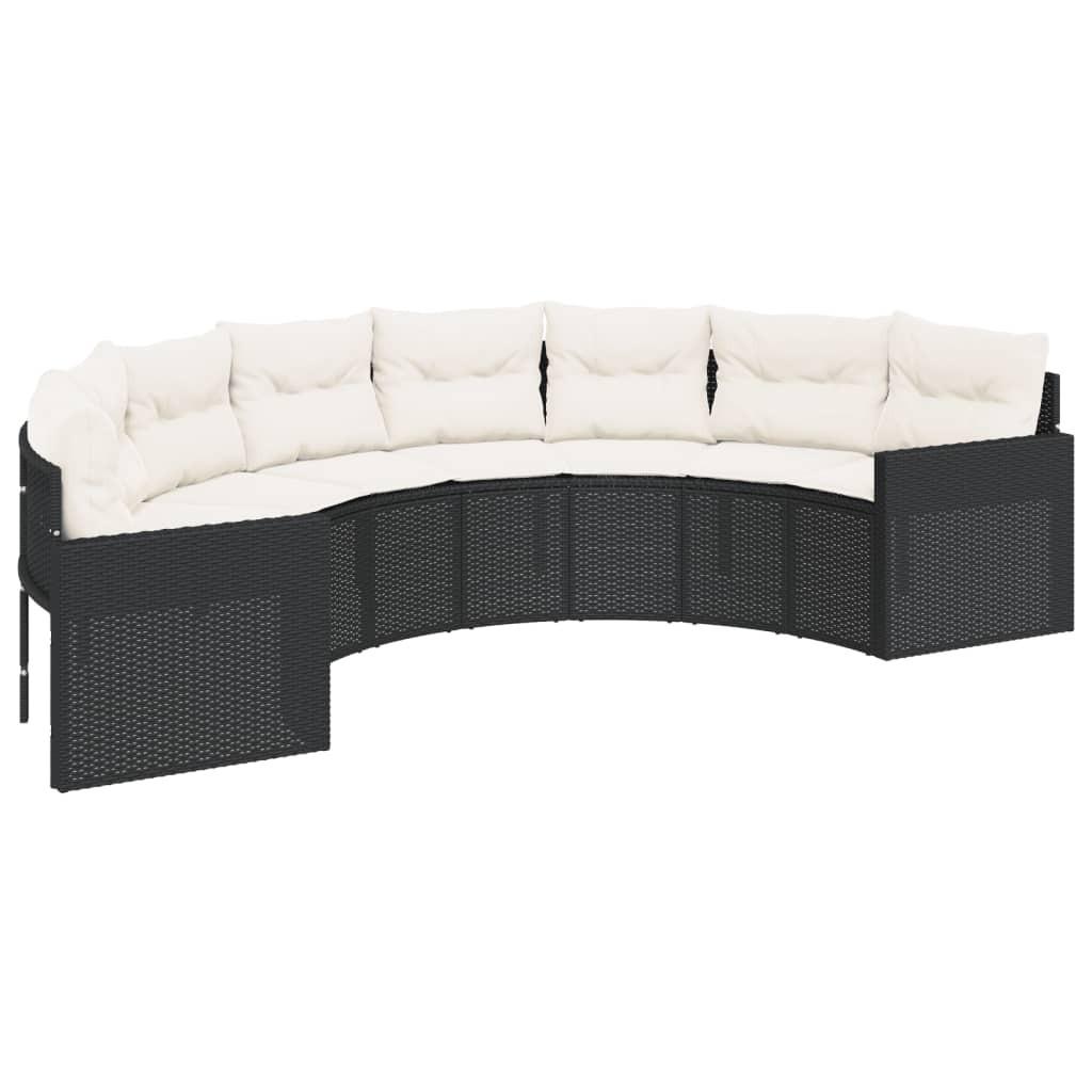 VidaXL Garten-sofagarnitur poly-rattan  