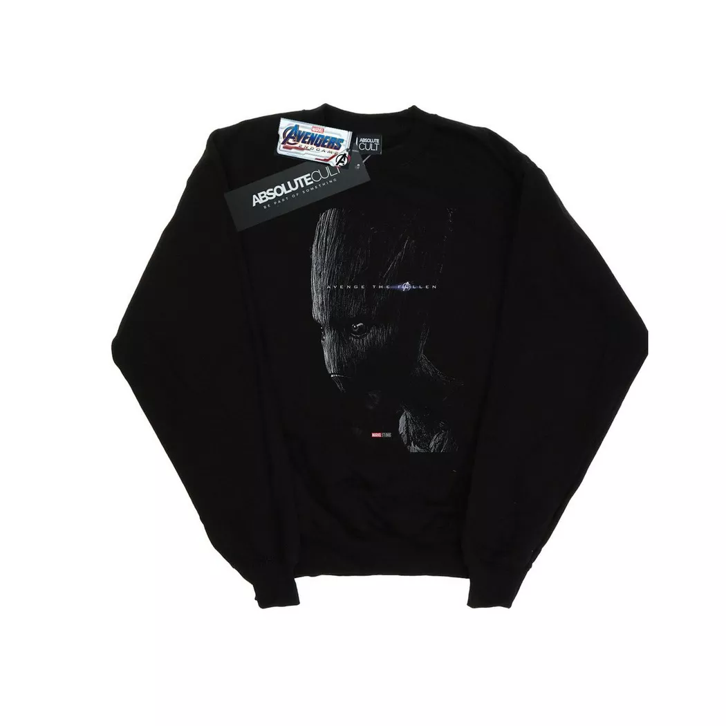MARVEL - Avengers Endgame Avenge The Fallen Sweatshirt, für Damen, Schwarz, Größe M