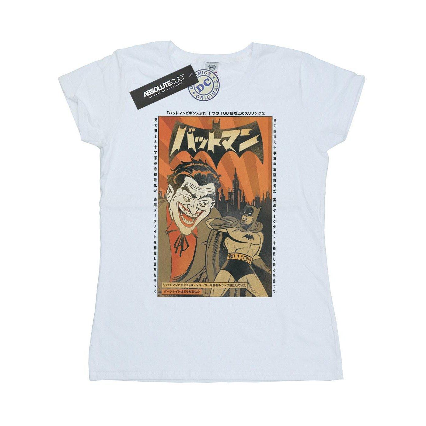 Image of The Joker Cover Tshirt Damen Weiss S