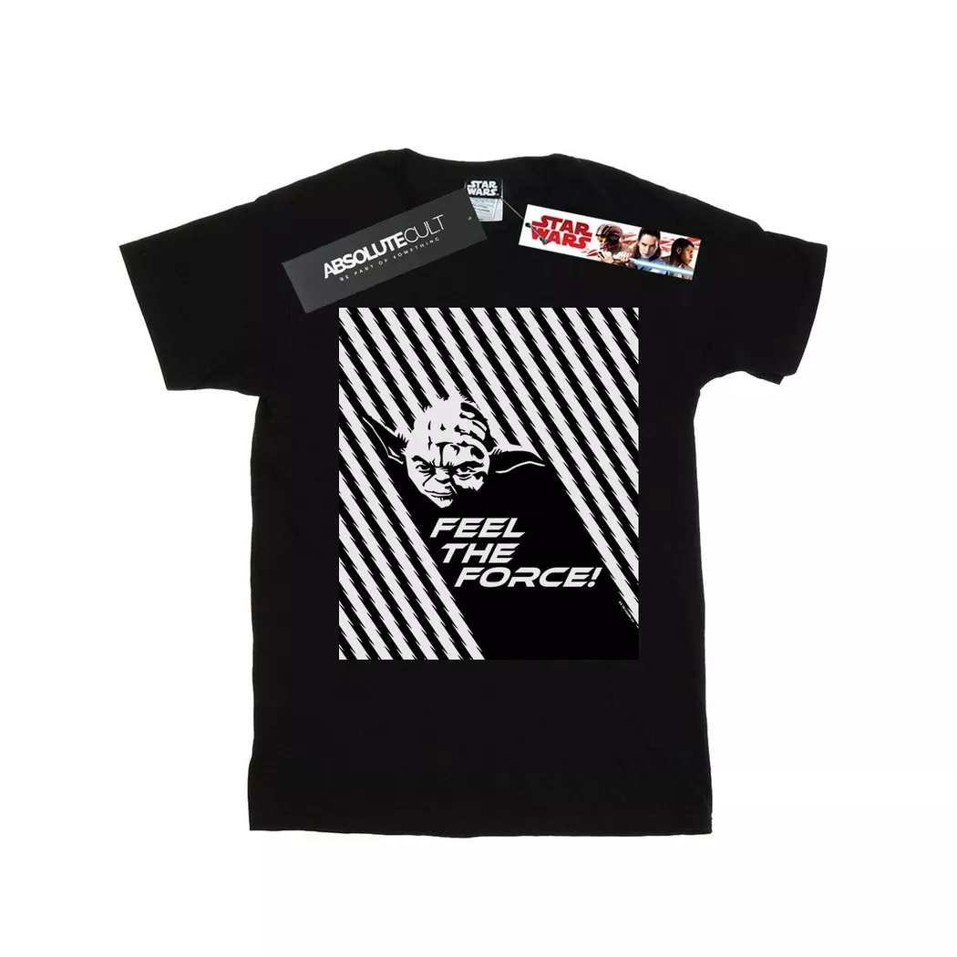 STAR WARS - Feel The Force TShirt, für Herren, Schwarz, Größe XL