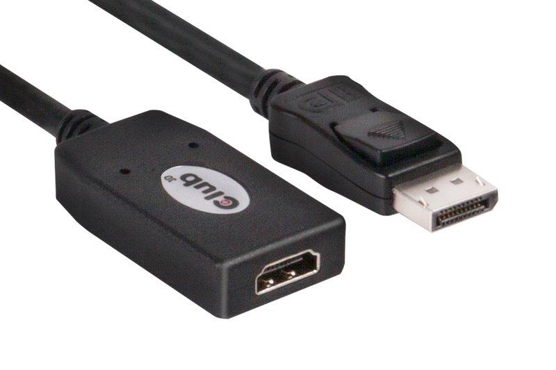 Club3D  CLUB3D DisplayPort™ to HDMI™ Passive Adapter 