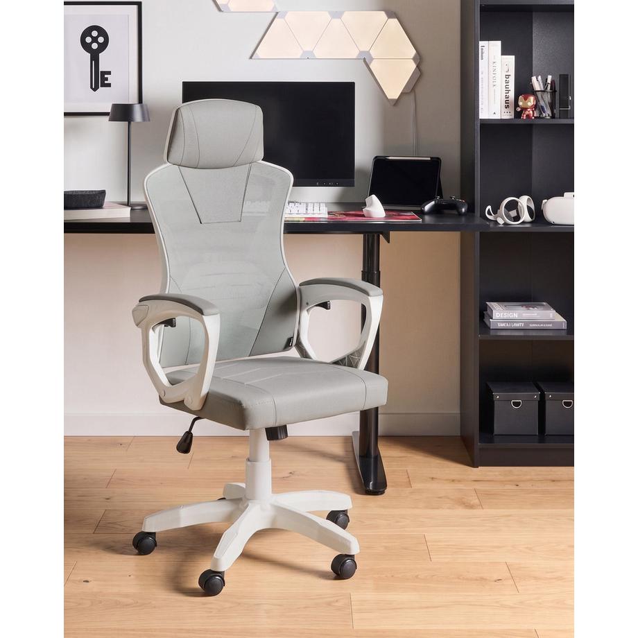 Beliani Chaise de bureau en Cuir PU  IGNIS  