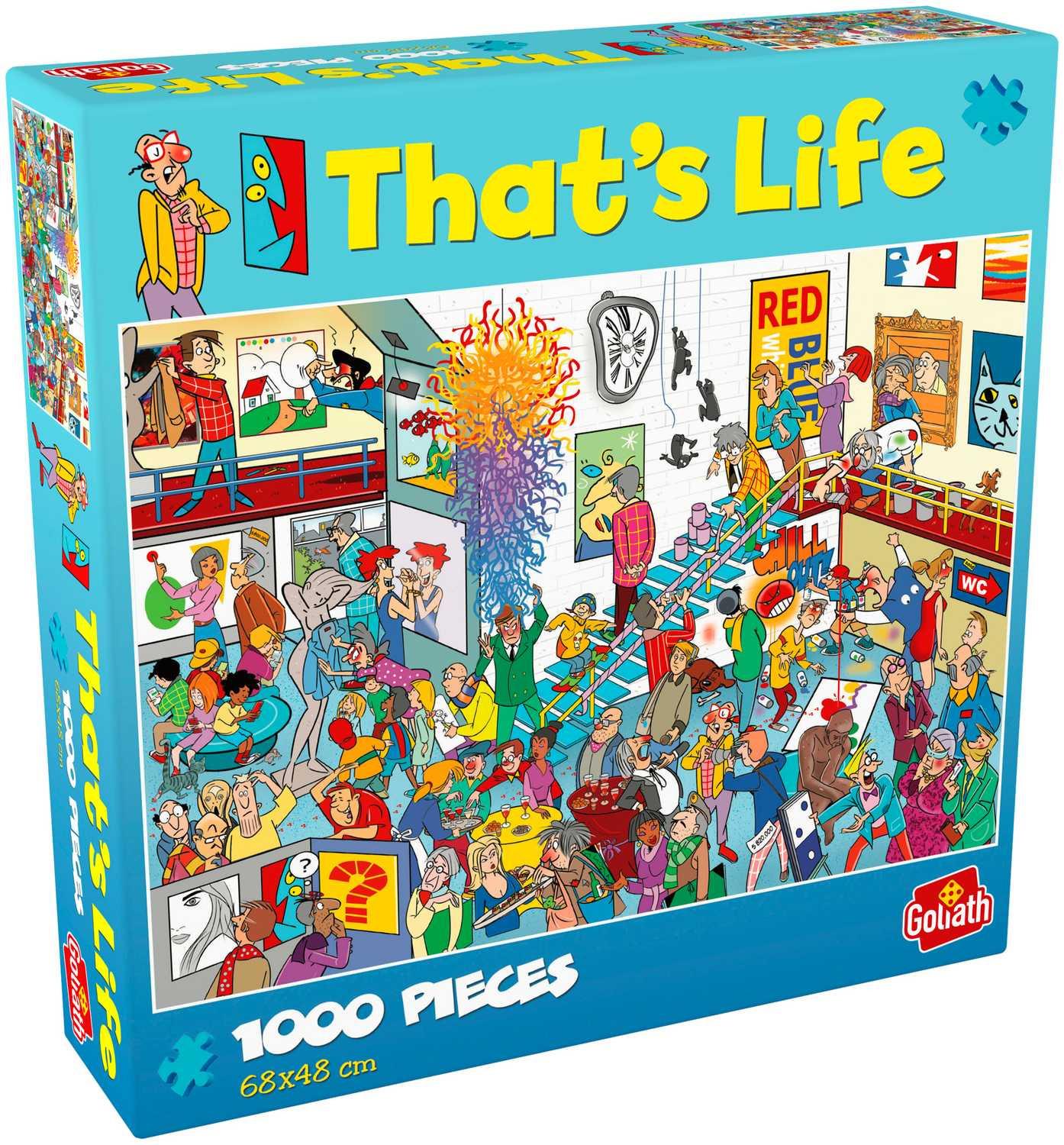 Goliath  Puzzle That's Life Kunstgallerie (1000Teile) 