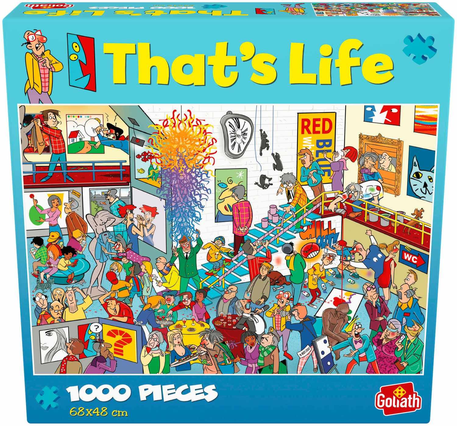 Goliath  Puzzle That's Life Kunstgallerie (1000Teile) 