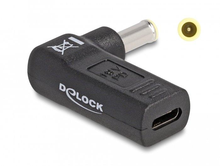 DeLock  60013 Caricabatterie per dispositivi mobili Computer portatile Nero USB Interno 