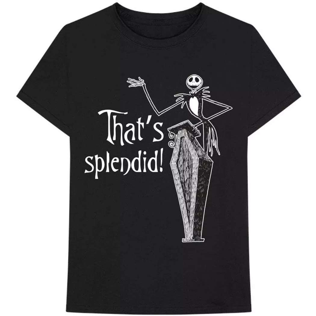 Nightmare Before Christmas - That´s Splendid TShirt, für Damen, Schwarz, Größe S