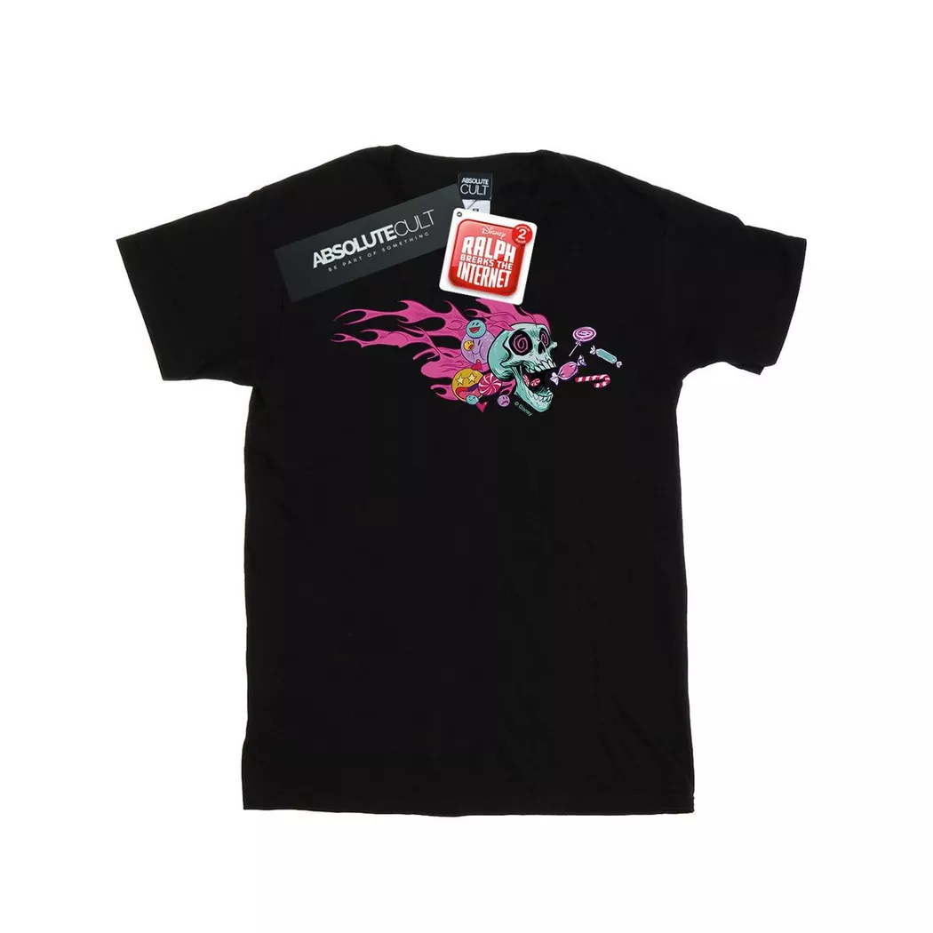 Disney - Wreck It Ralph TShirt, für Damen, Schwarz, Größe XL