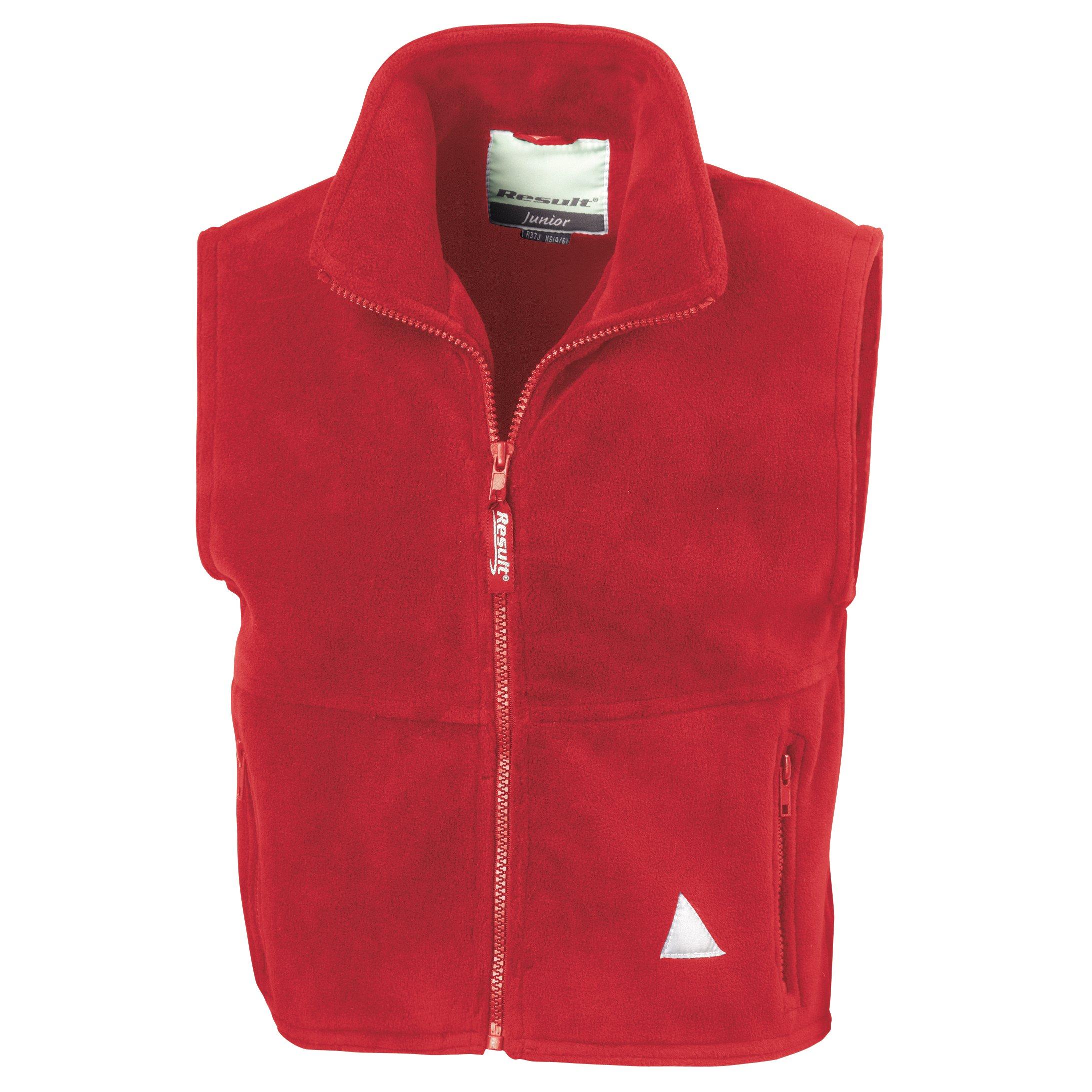 Image of Gilet Polartherm Fleece Unisex Rot Bunt XS