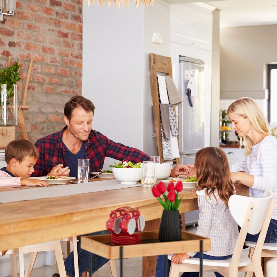 B2X Carrello di servizio in bambù nero con 2 ripiani  