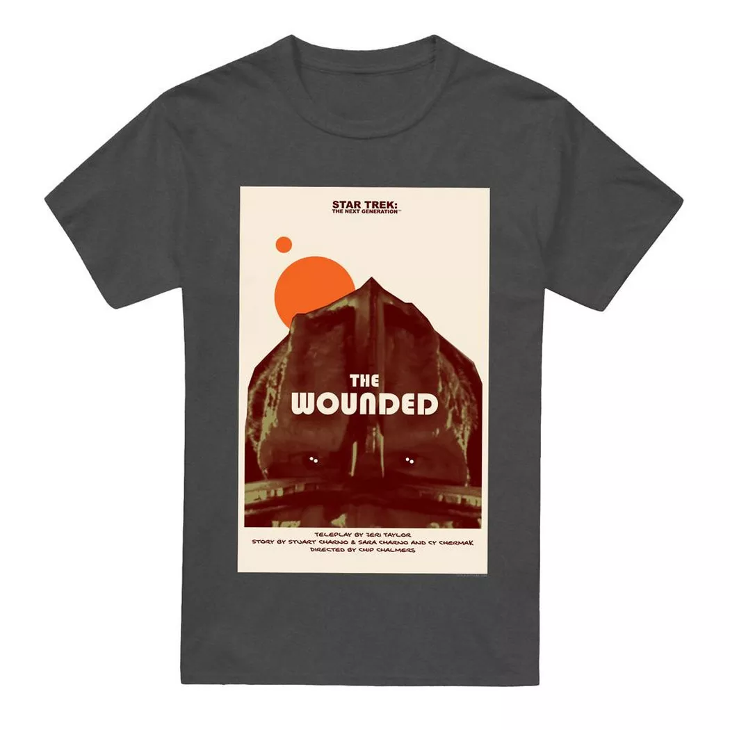 Star Trek - The Next Generation Season 4 Episode 12 TShirt, für Damen, Charcoal Black, Größe M