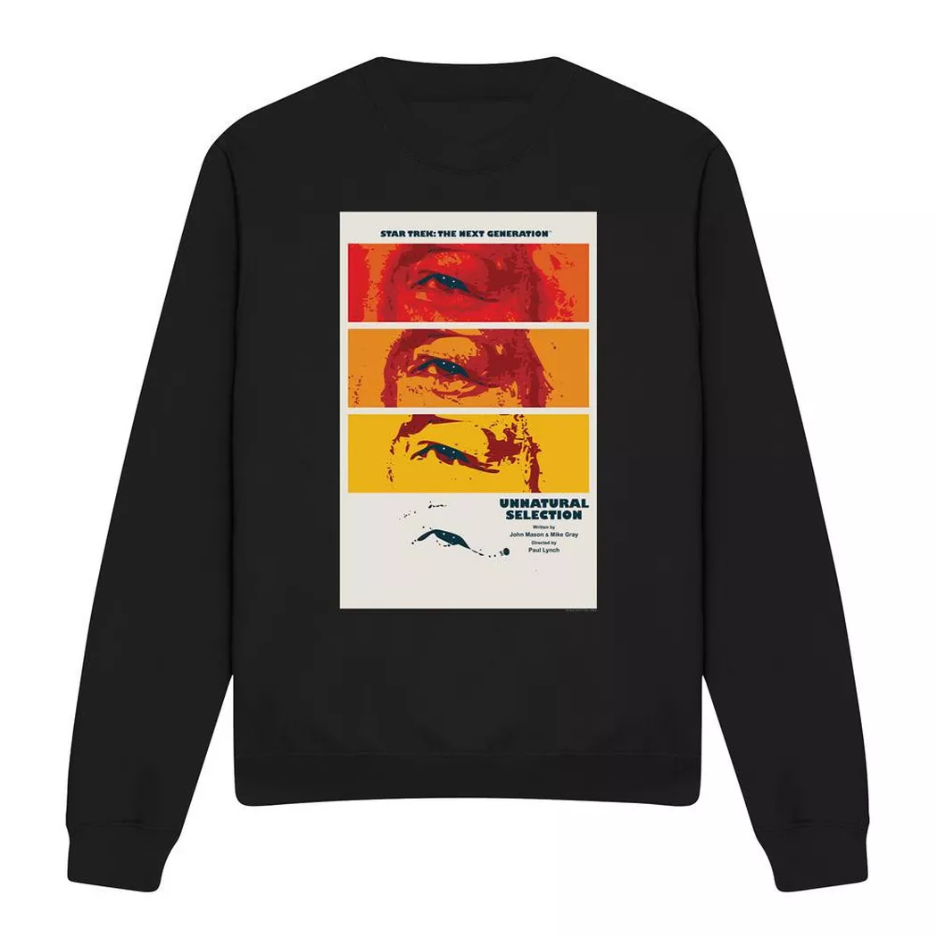 Star Trek - The Next Generation Season 2 Episode 7 Sweatshirt, für Damen, Schwarz, Größe XL