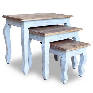 Table gigogne bois