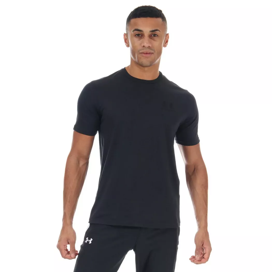 Under Armour - Sportstyle TShirt kurzärmlig, für Herren, Schwarz, Größe S