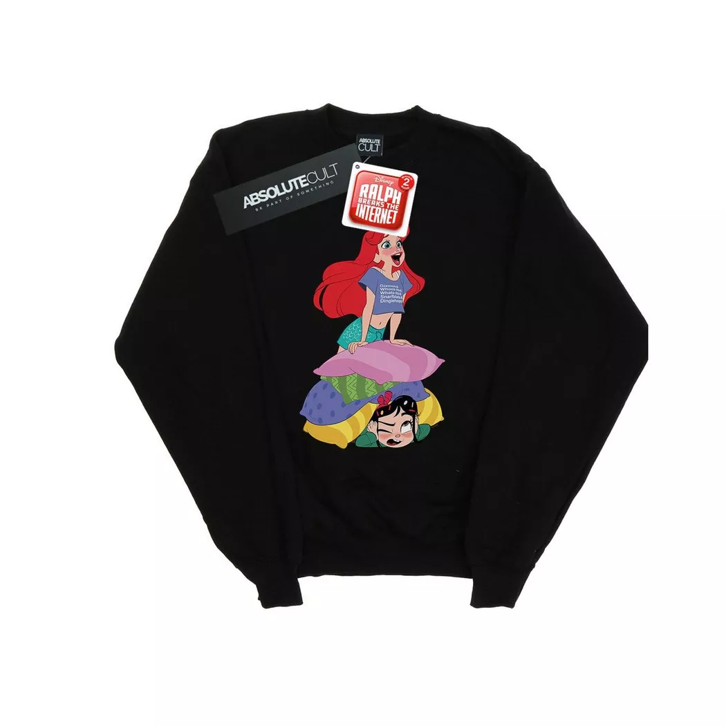 Disney - Wreck It Ralph Sweatshirt, 128, Schwarz